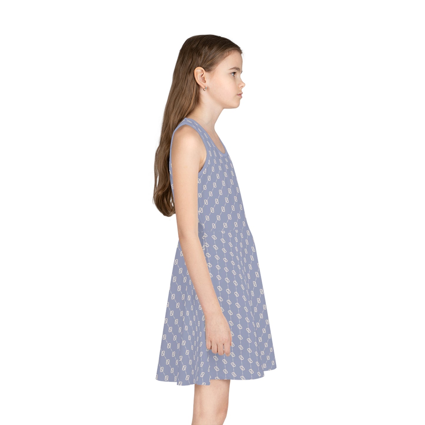 Phallacy Monogram Designer Girls Sundress