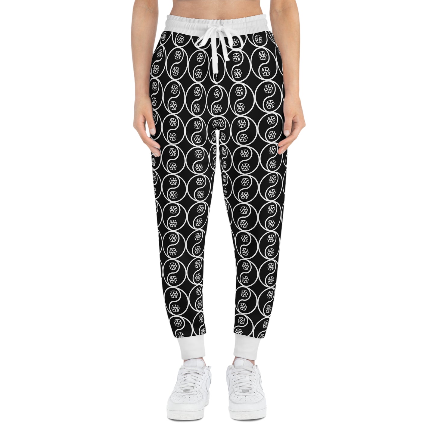 Phallacy Yin-Yang Designer Unisex Athletic Joggers