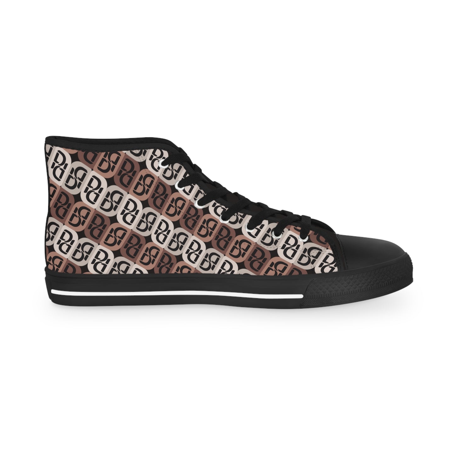 Phallacy Monogram Designer Men's High Top Sneakers