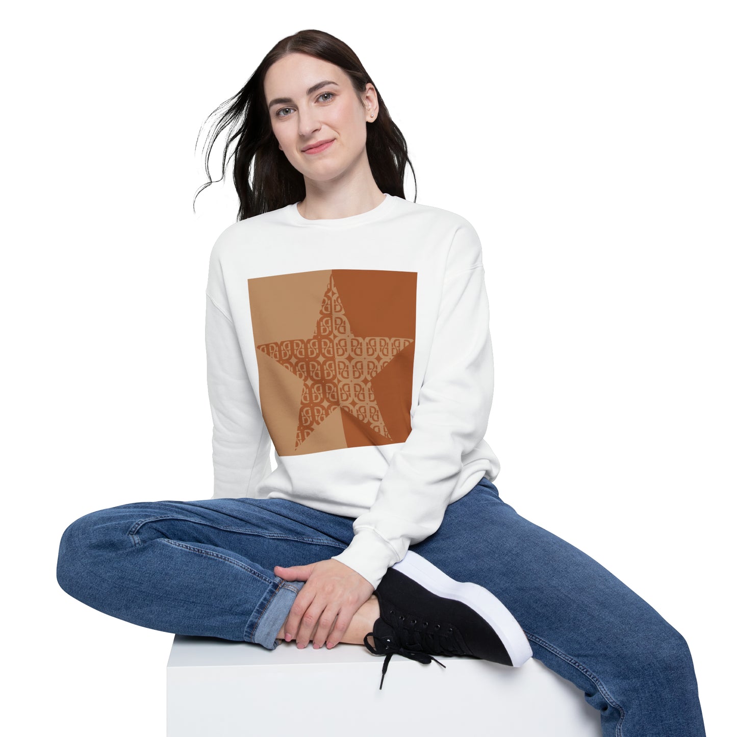 Phallacy Star Unisex Drop Shoulder Sweatshirt