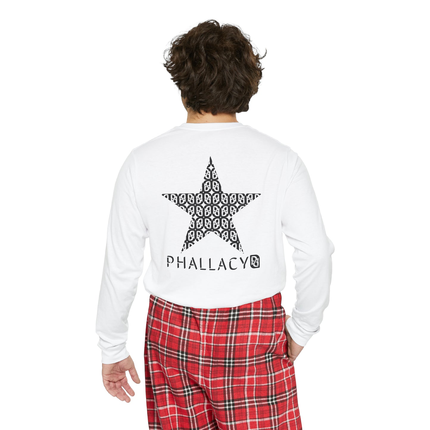 Phallacy Star Men's Long Sleeve Pajama Set