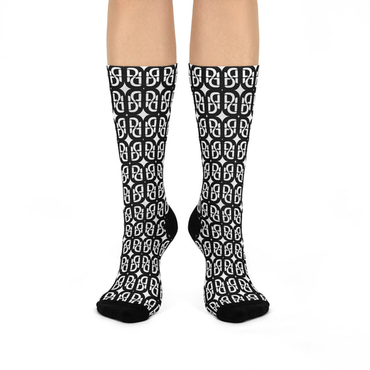 Phallacy Monogram Designer Cushioned Socks