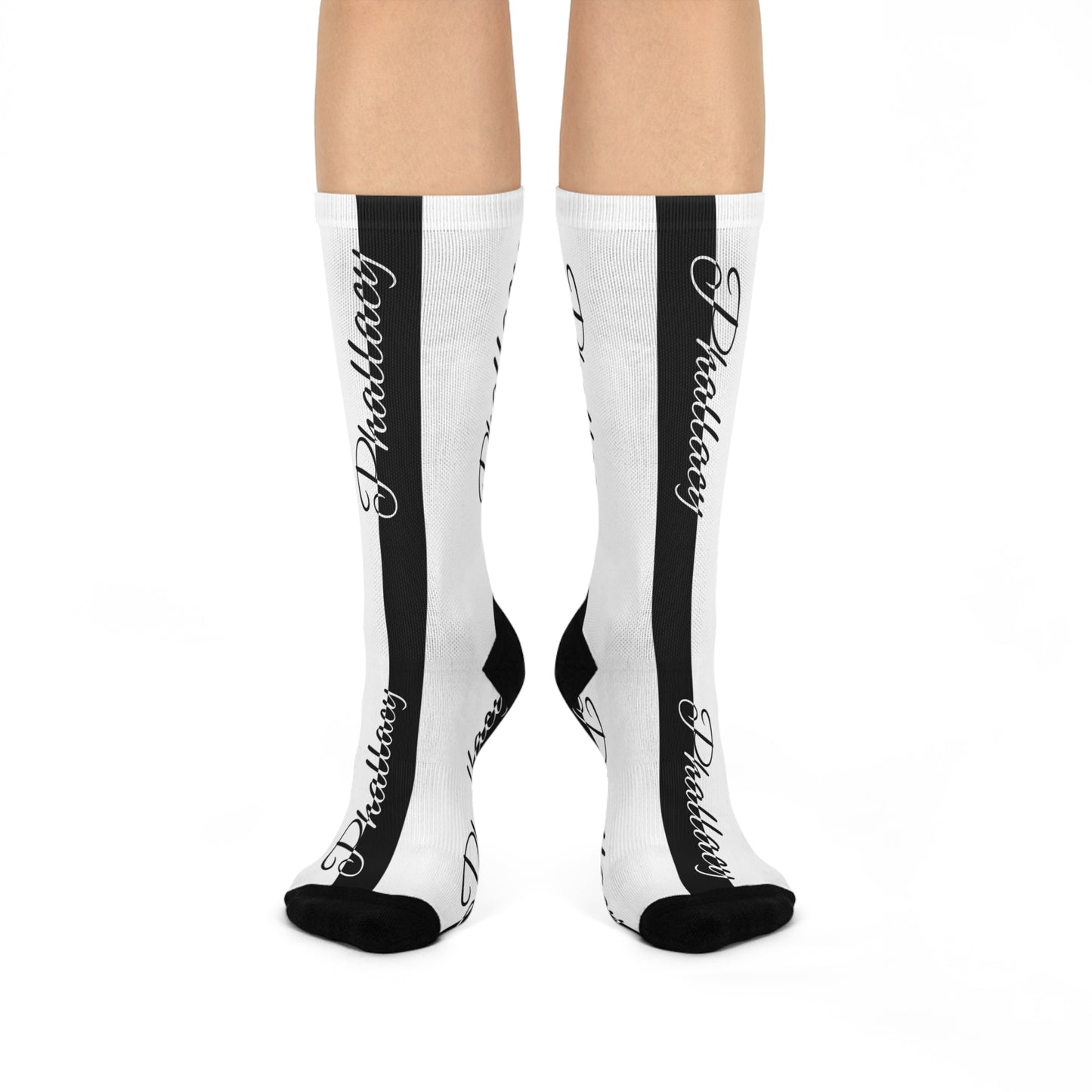 Phallacy Signature Designer Cushioned Crew Socks