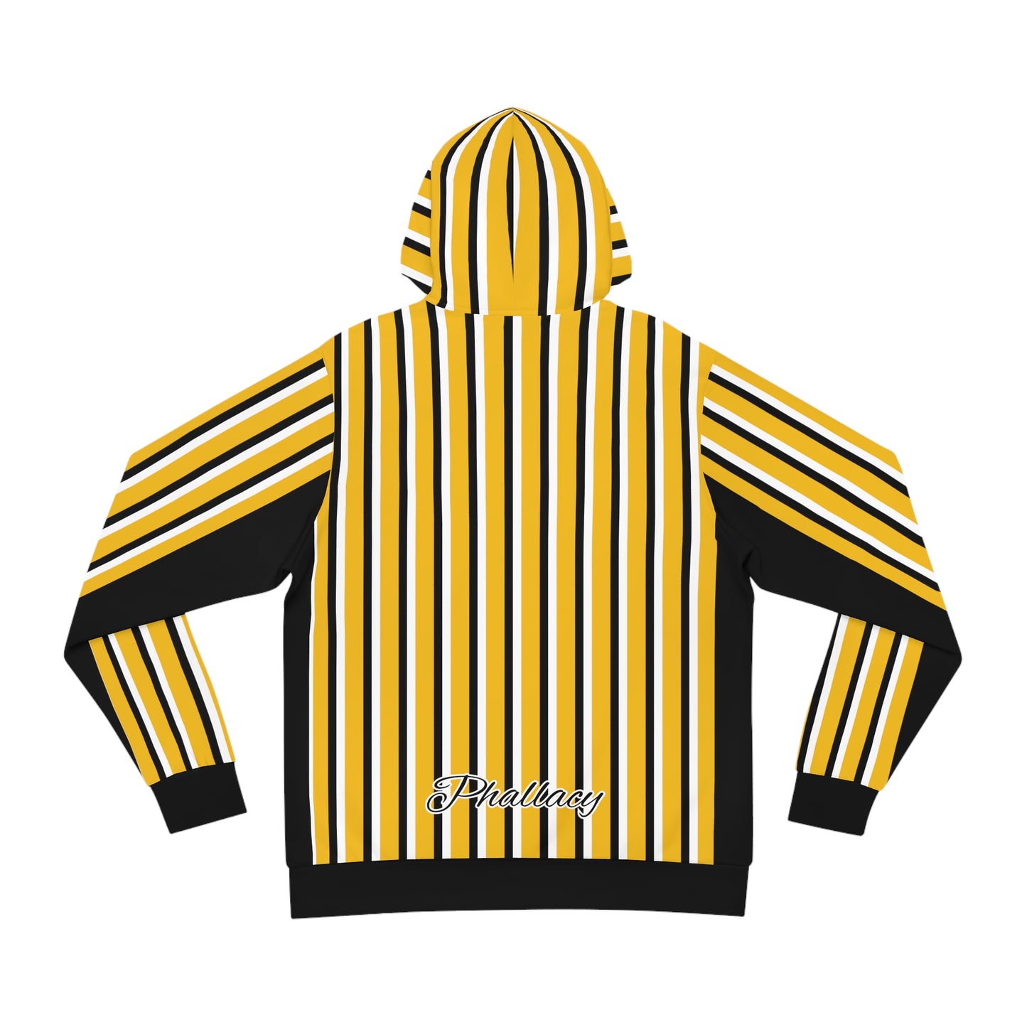 Phallacy Striped Designer Unisex Fashion Hoodie