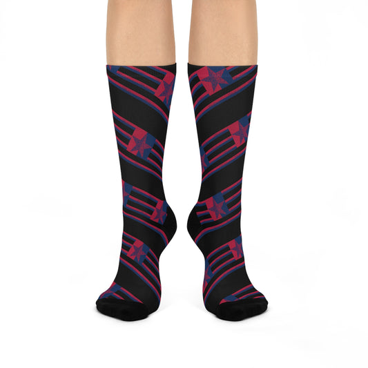 Phallacy Flag Designer Crew Socks