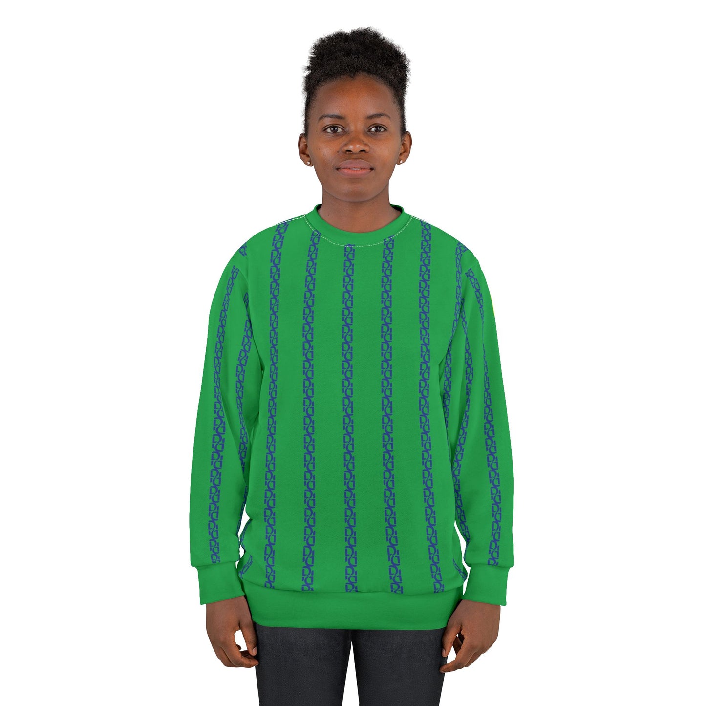 Phallacy Striped Designer Unisex Sweatshirt