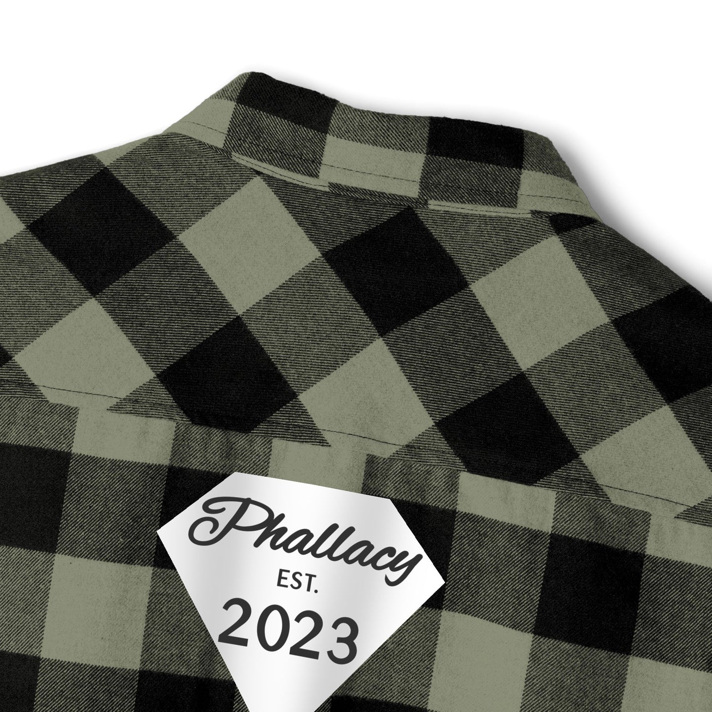 Phallacy Diamond Unisex Flannel Shirt