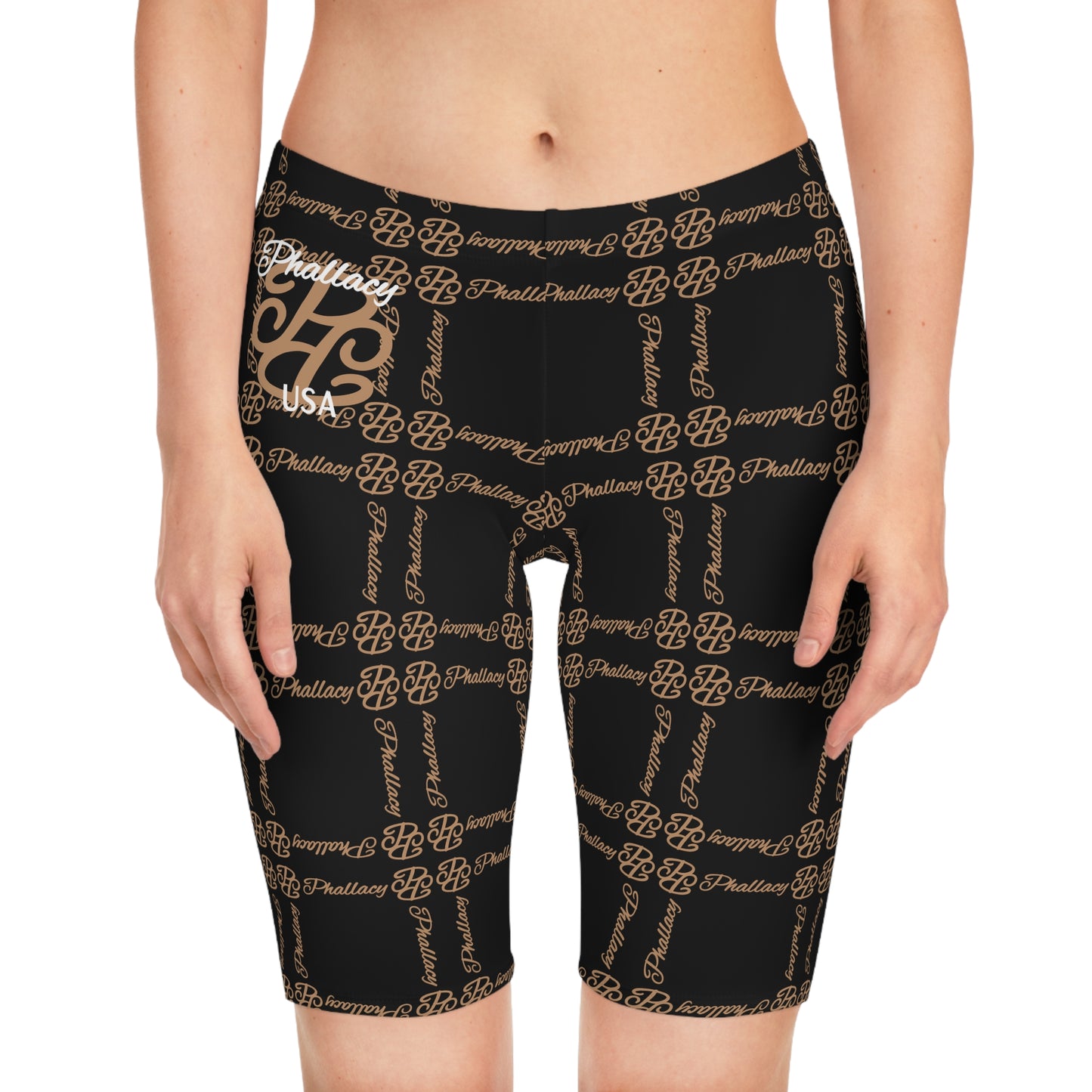 Phallacy Balance Designer Biker Shorts