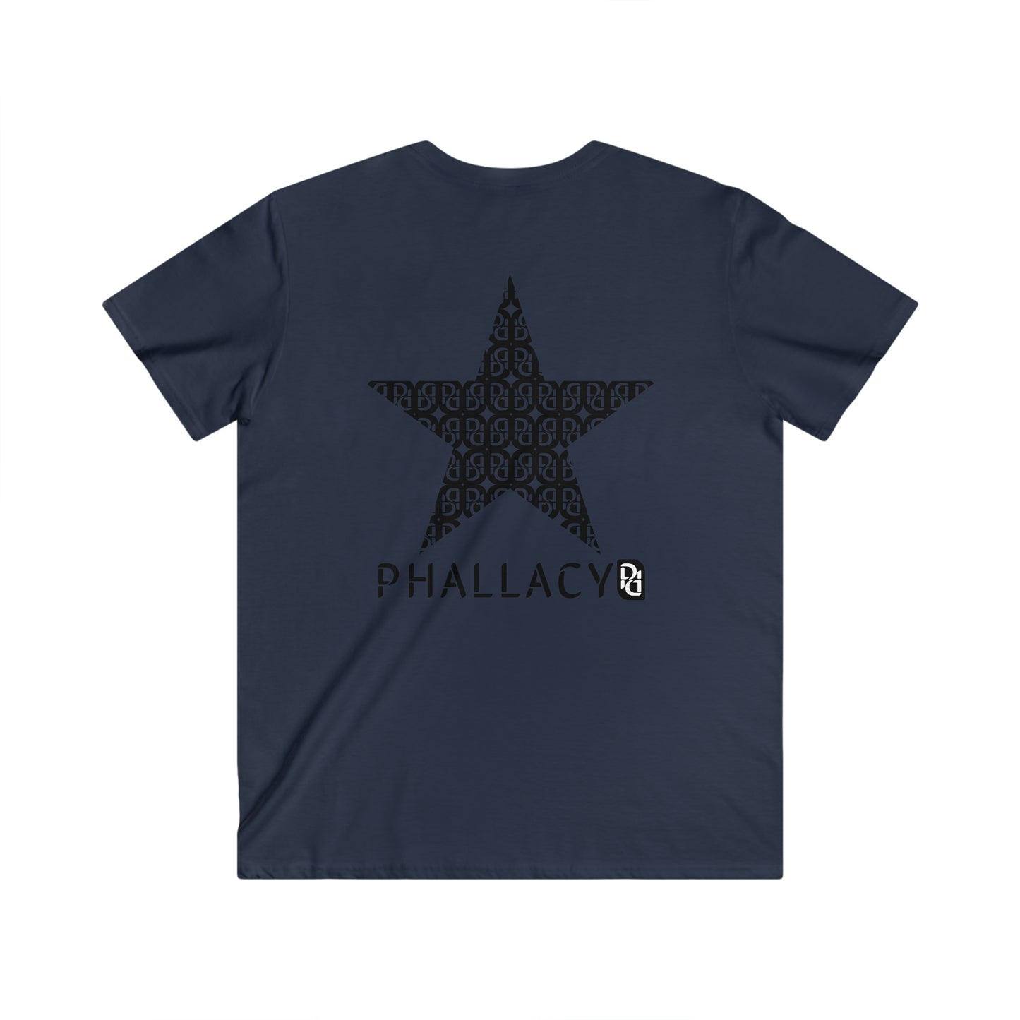 Phallacy Star Men's Fitted V-Neck Tee