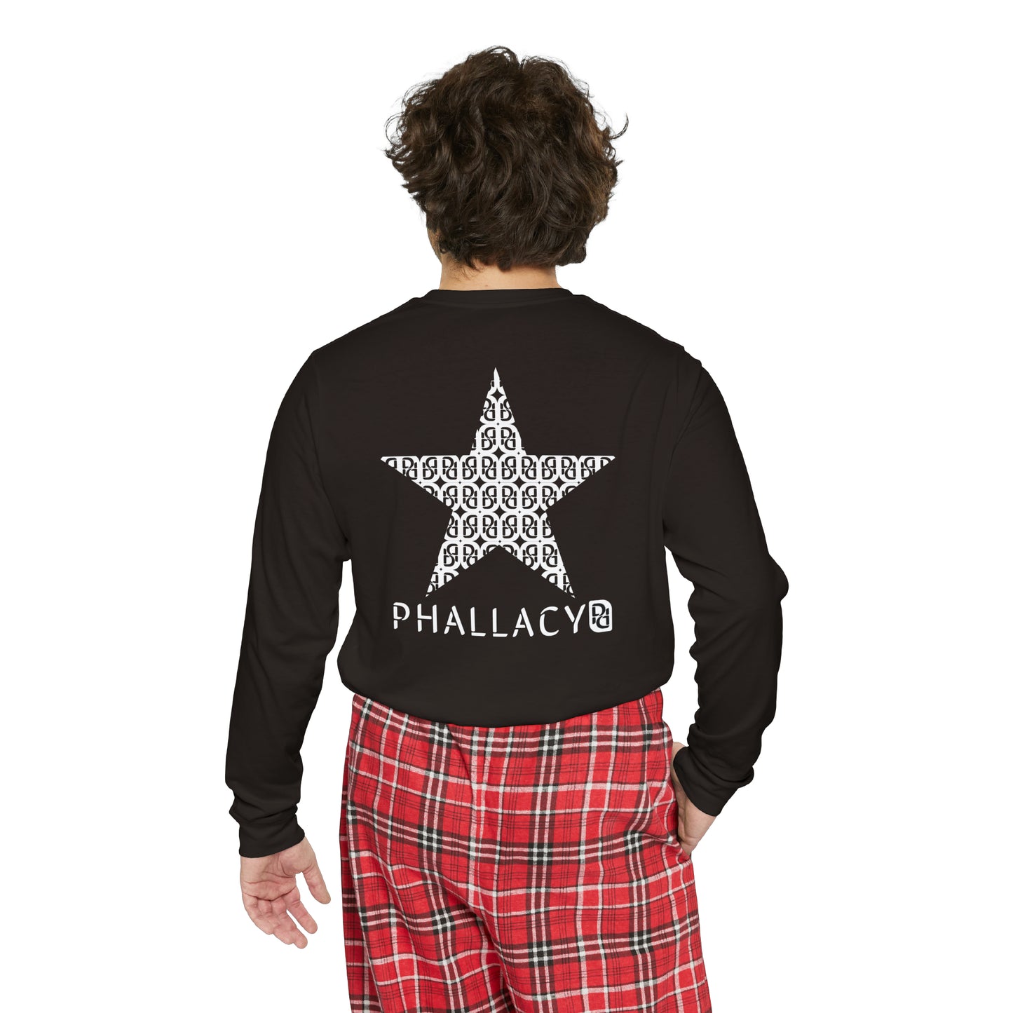 Phallacy Star Men's Long Sleeve Pajama Set