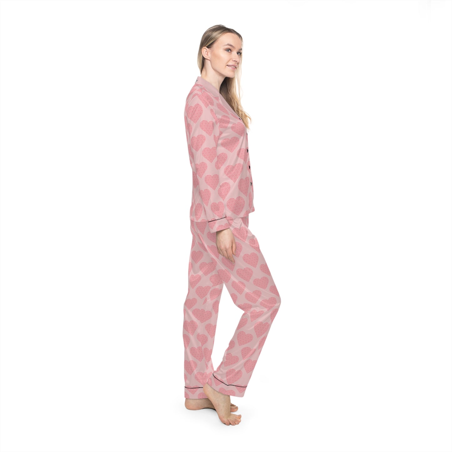 Phallacy Designer Satin Pajama Set