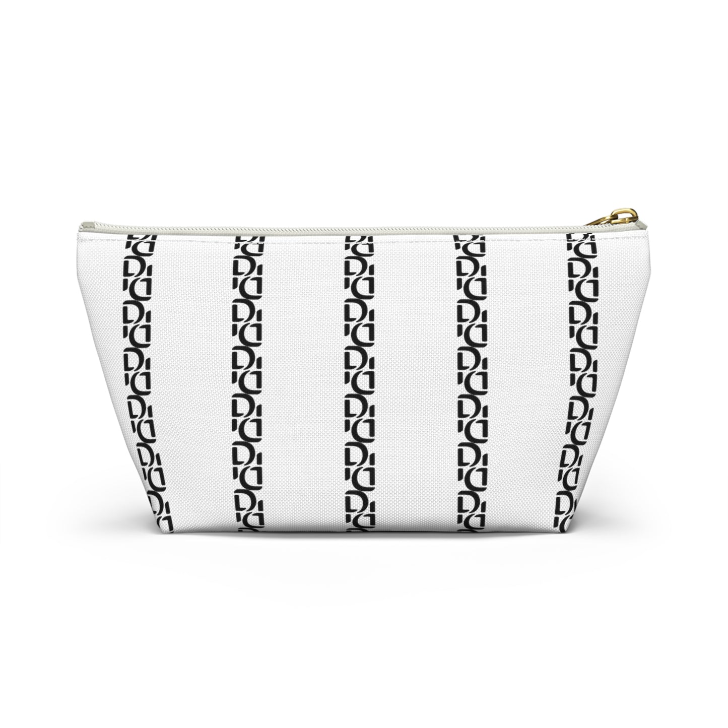 Phallacy Striped Designer Accessory Pouch w T-bottom