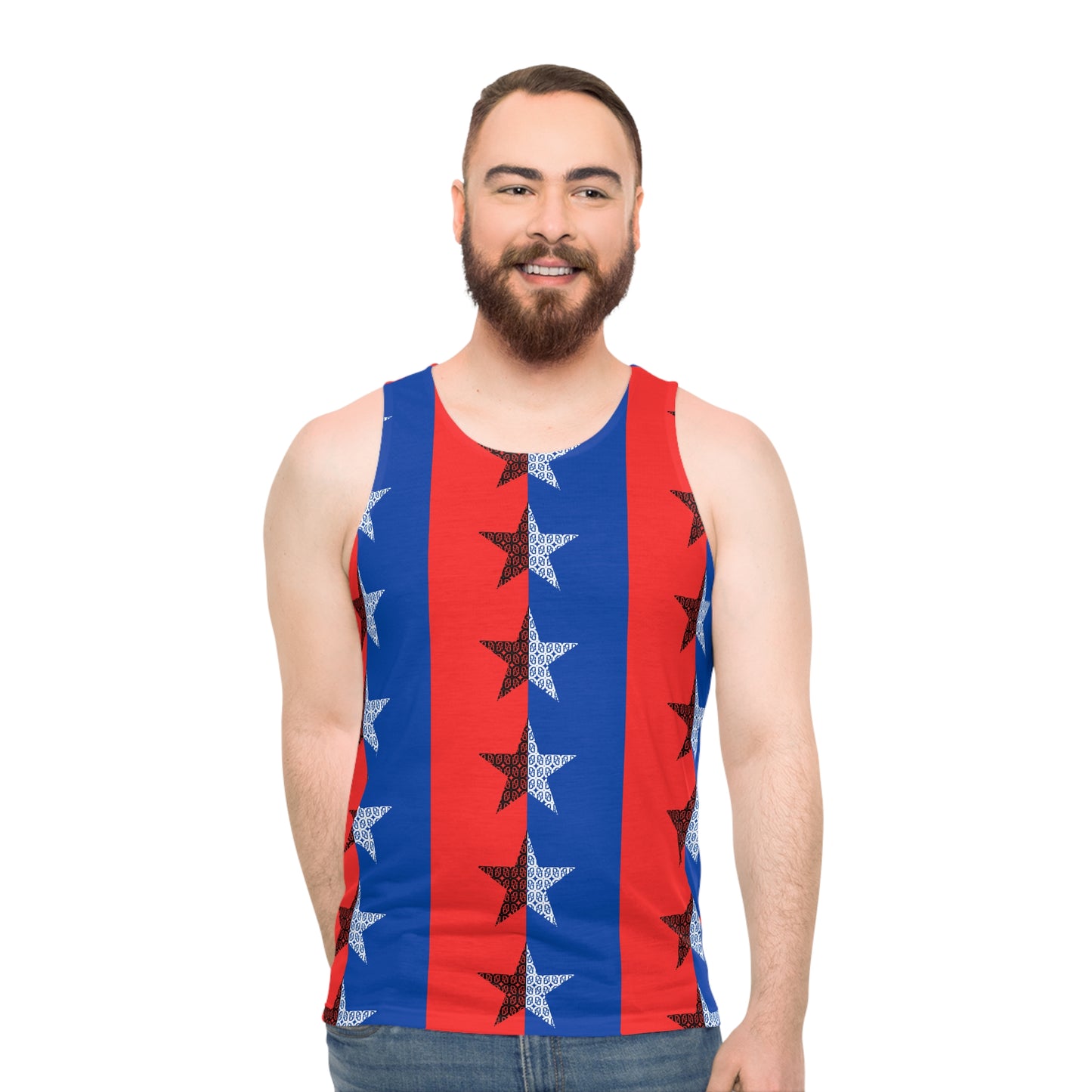 Phallacy Star Designer Unisex Tank Top