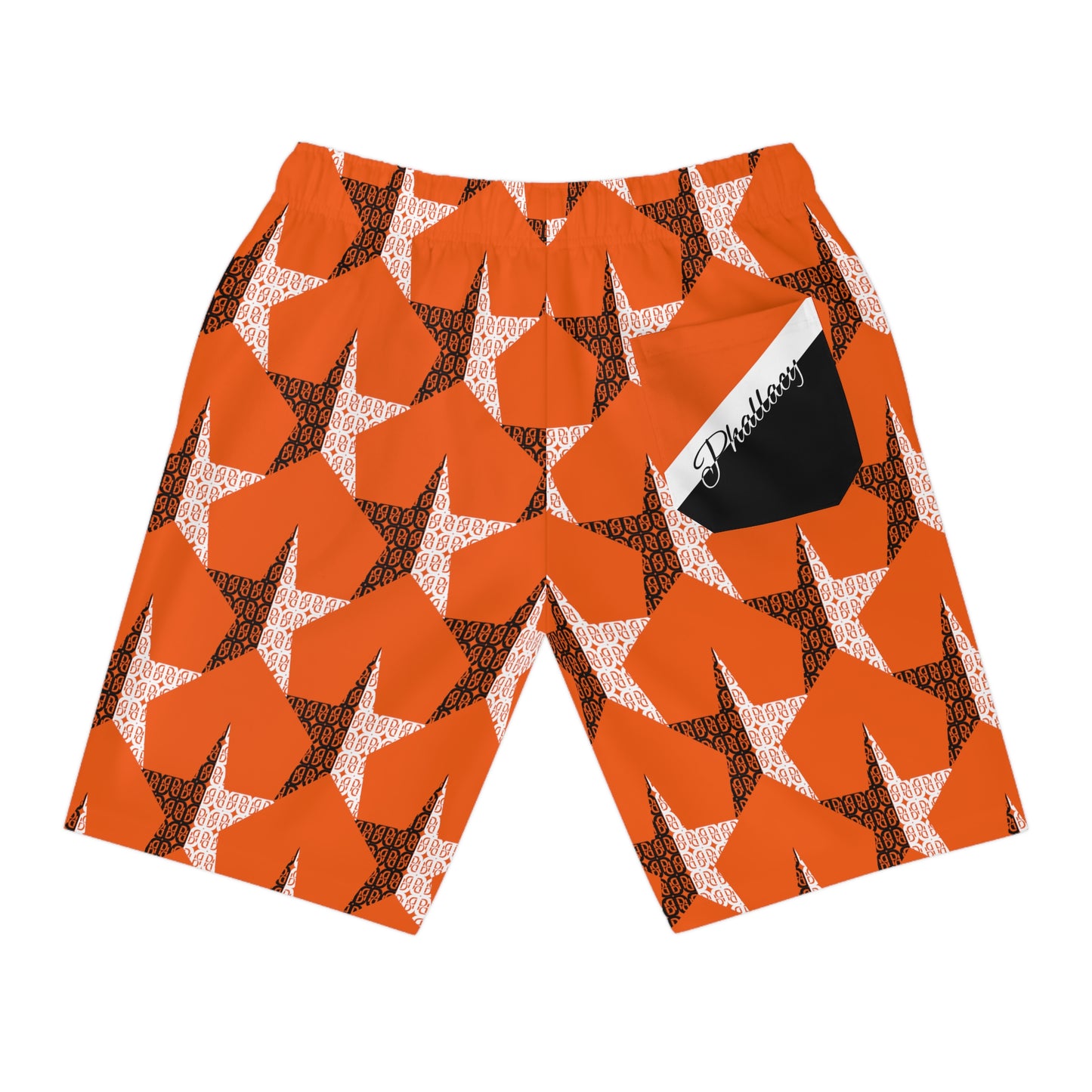 Phallacy Star Designer Athletic Shorts