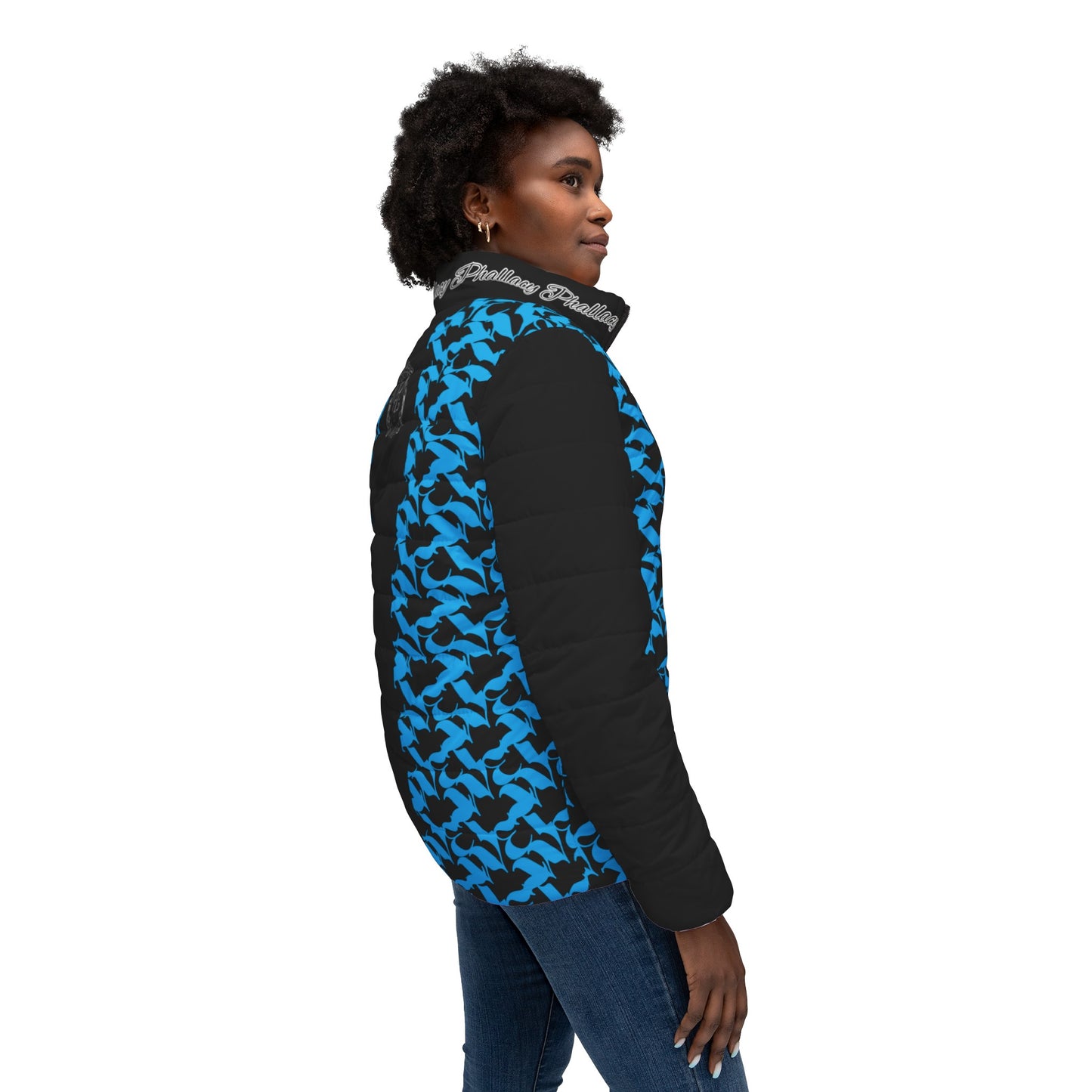 Phallacy WET Designer Women’s Puffer Jacket (18+)