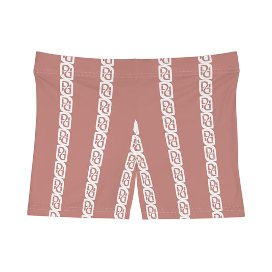 Phallacy Striped Designer Booty Shorts