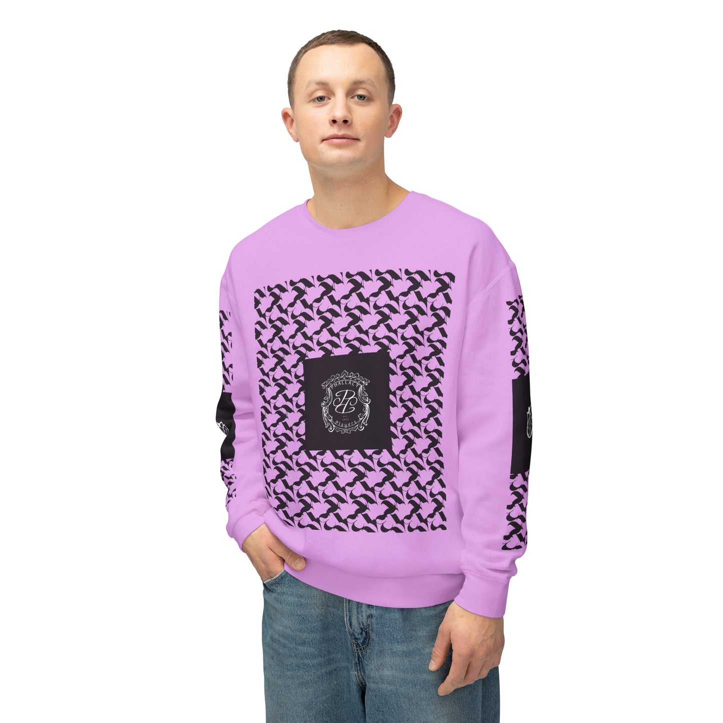 Phallacy WET Designer Unisex Lightweight Sweatshirt (18+)