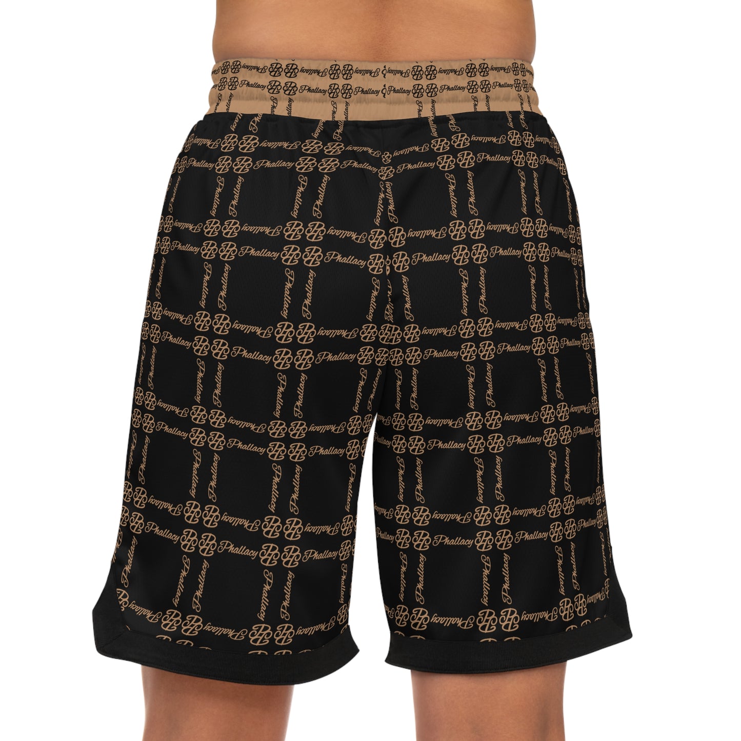 Phallacy Balance Designer Unisex Basketball Shorts