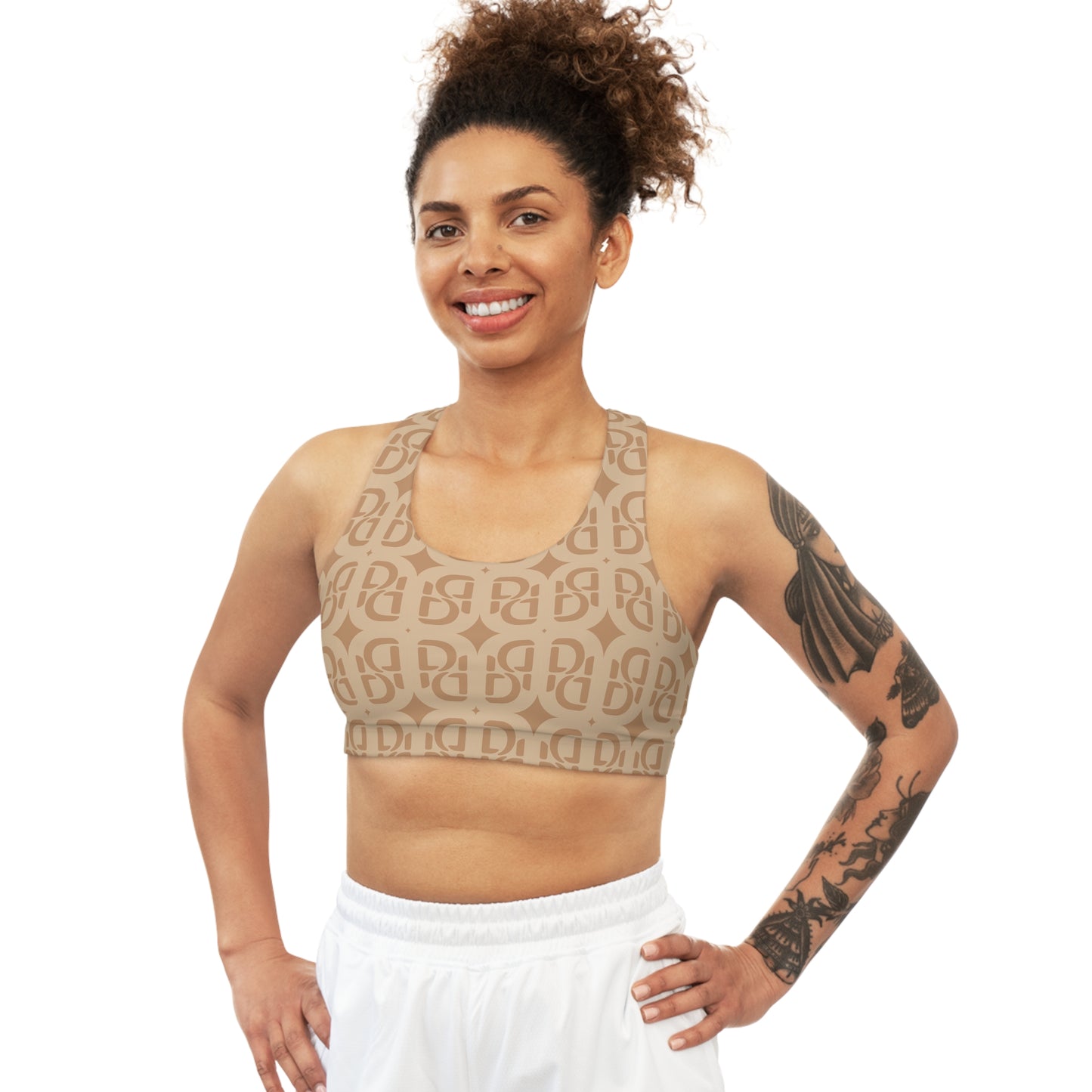 Phallacy Monogram Seamless Sports Bra