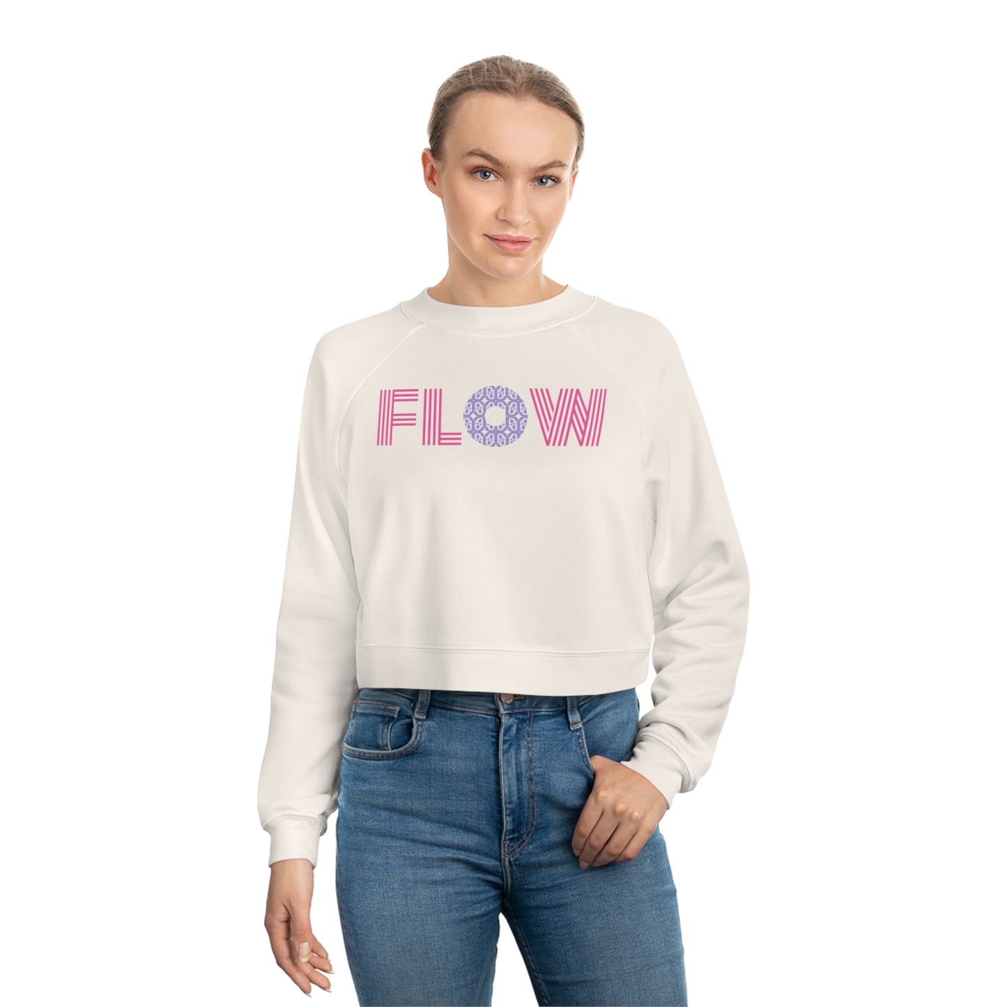 Phallacy Women's Cropped Fleece Pullover Sweatshirt