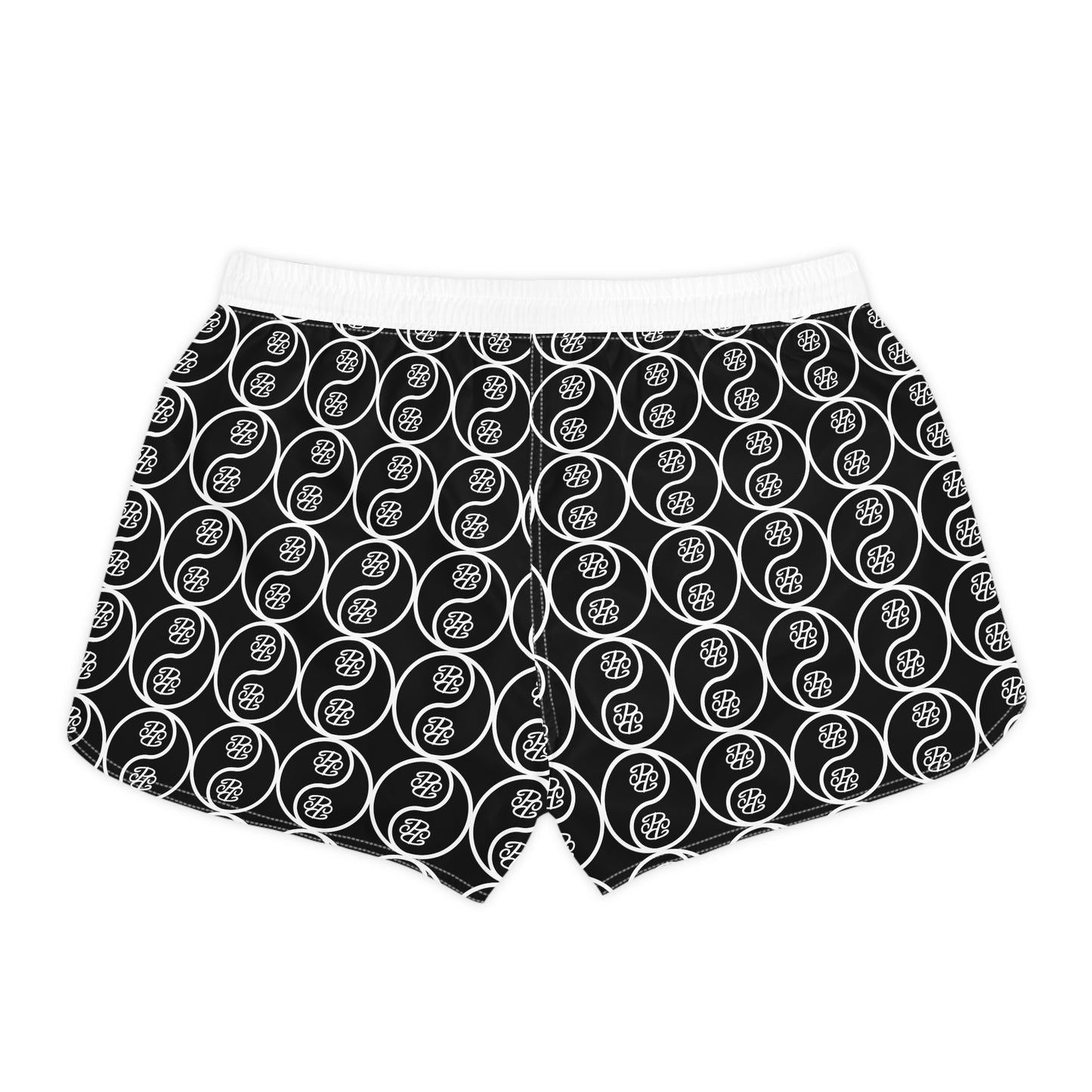 Phallacy Yin-Yang Designer Women's Casual Shorts