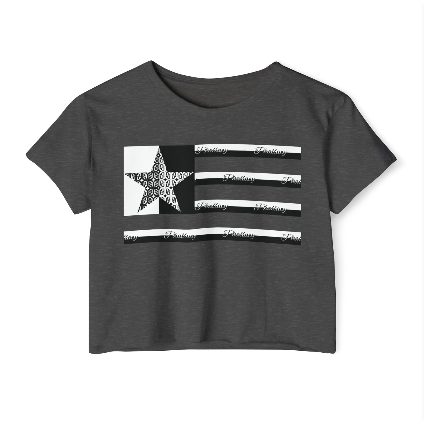 Phallacy Flag Women's Festival Crop Top