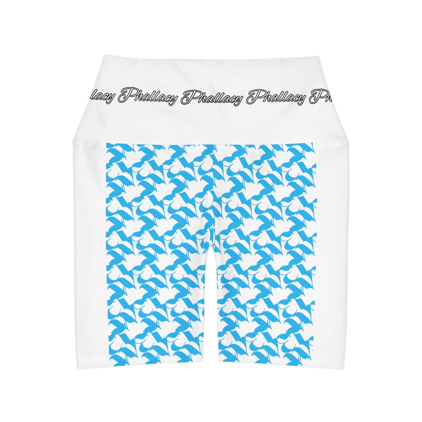 Phallacy WET Designer High Waisted Yoga Shorts (18+)