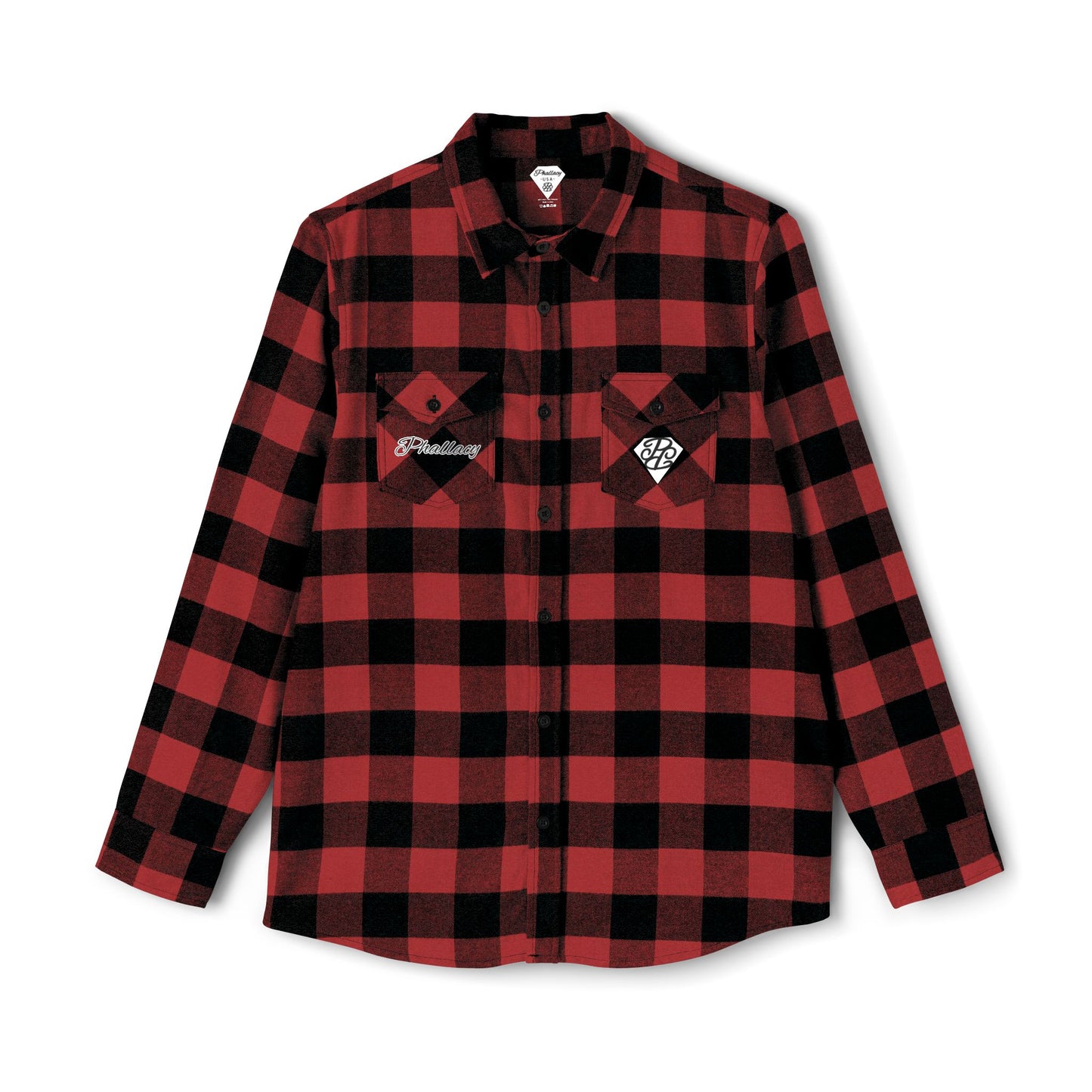 Phallacy Diamond Unisex Flannel Shirt