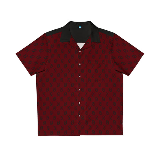 Phallacy Monogram Designer Button Up Shirt