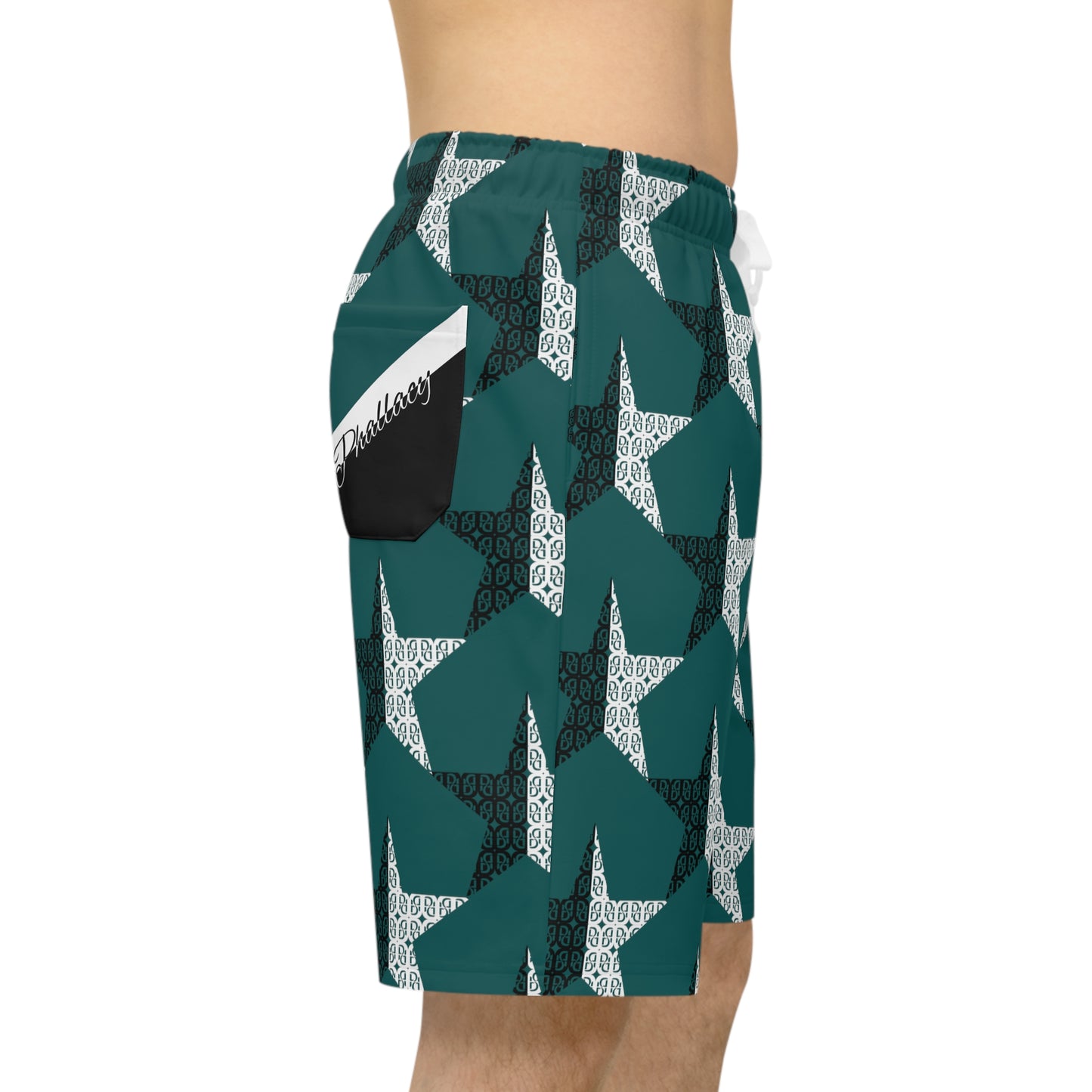 Phallacy Star Designer Athletic Shorts