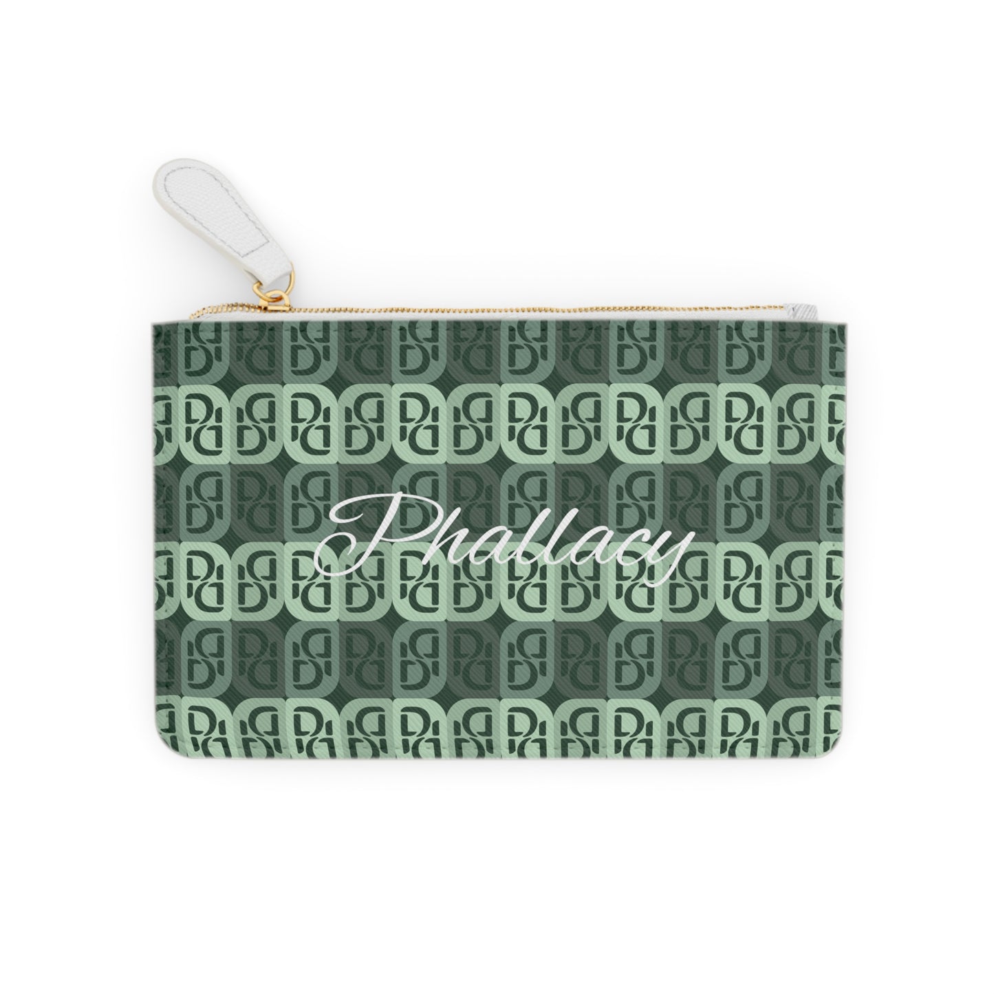 Phallacy Monogram Designer Mini Clutch Bag