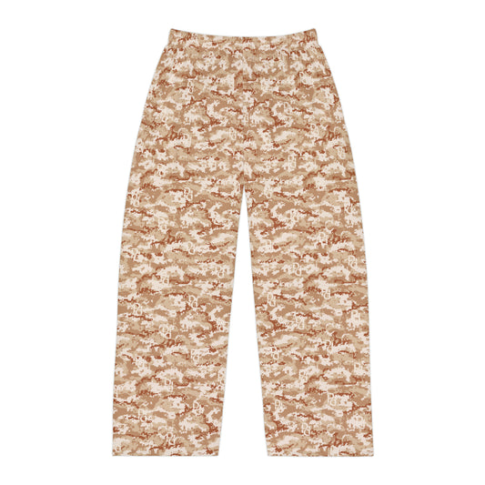 Phallacy Camo Designer Men's Pajama Pants