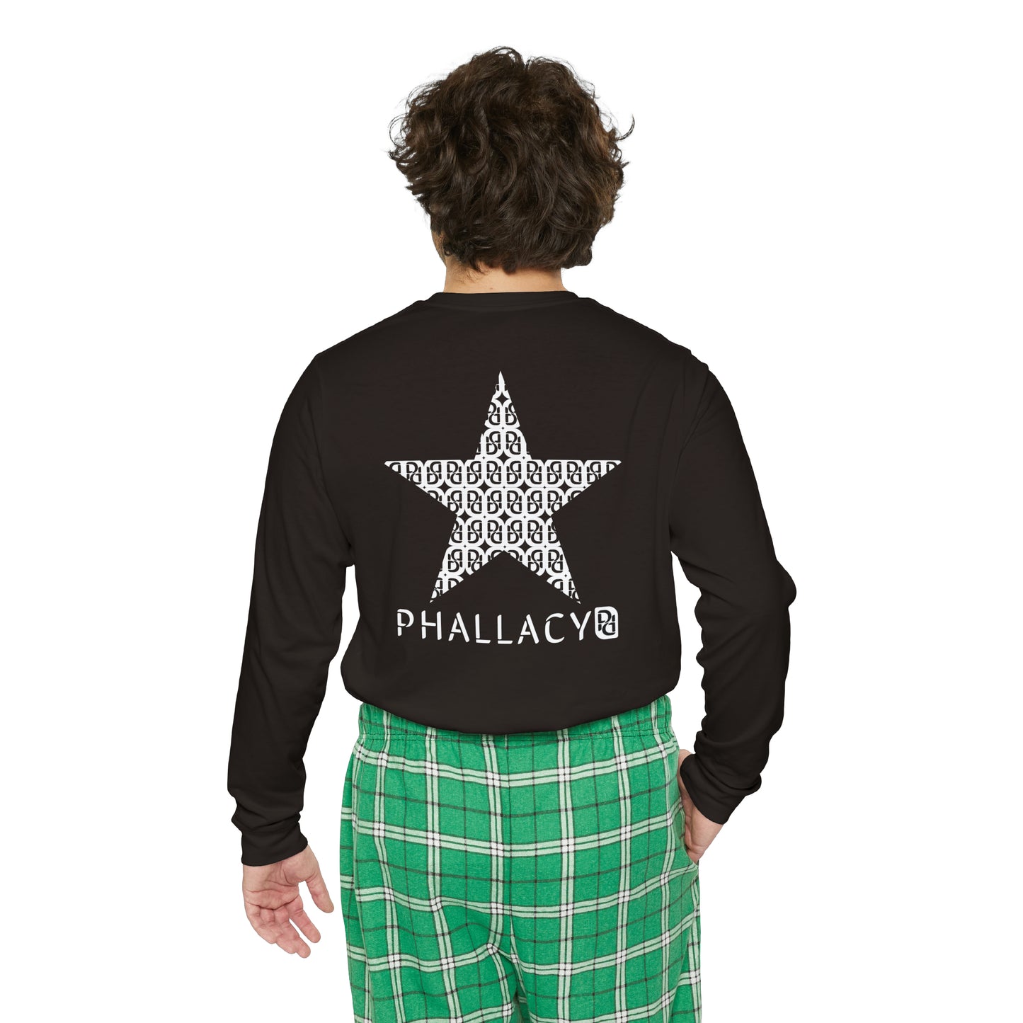 Phallacy Star Men's Long Sleeve Pajama Set