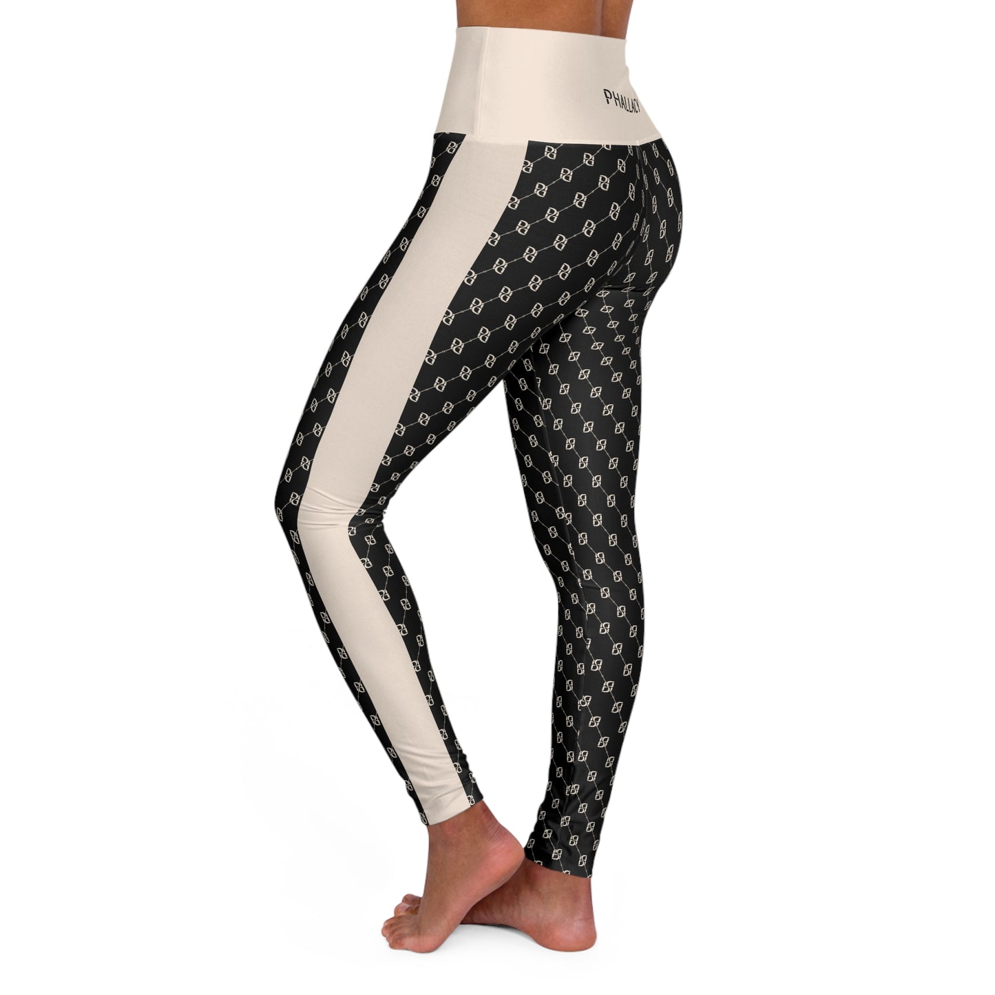 Phallacy Monogram Designer High Waisted Yoga Leggings