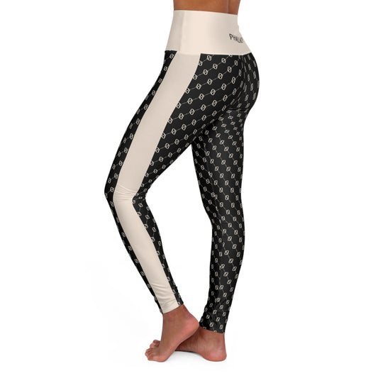 Phallacy Monogram Designer High Waisted Yoga Leggings