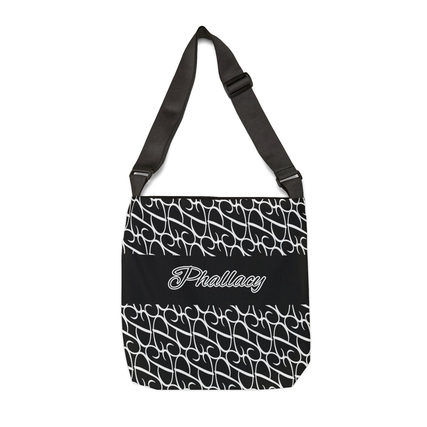 Phallacy Players Designer Adjustable Tote Bag