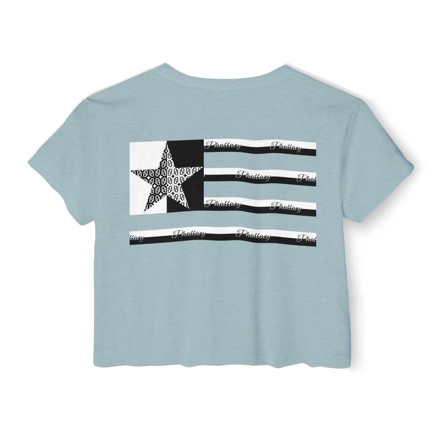 Phallacy Flag Women's Festival Crop Top