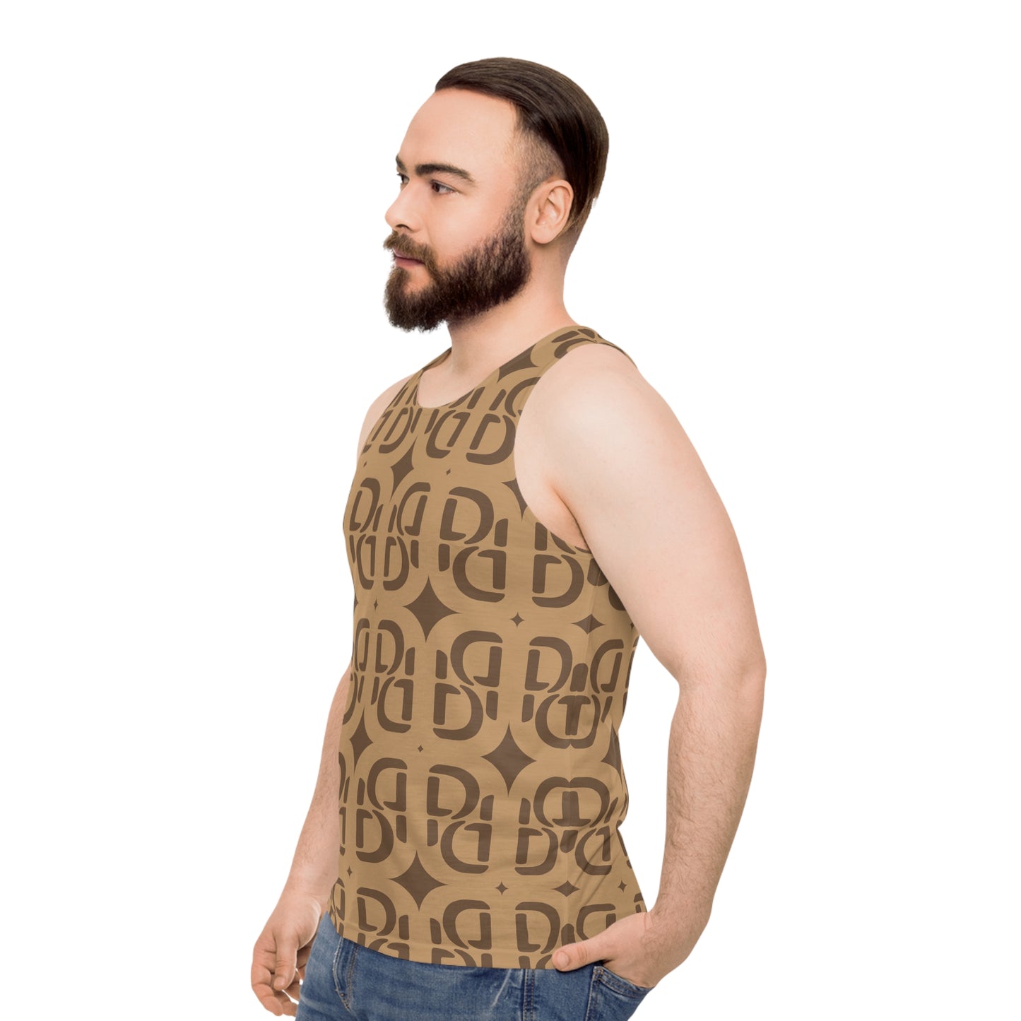 Phallacy Monogram Dsigner Unisex Tank Top