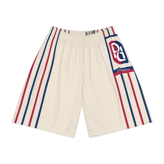 Phallacy Striped Designer Sports Shorts