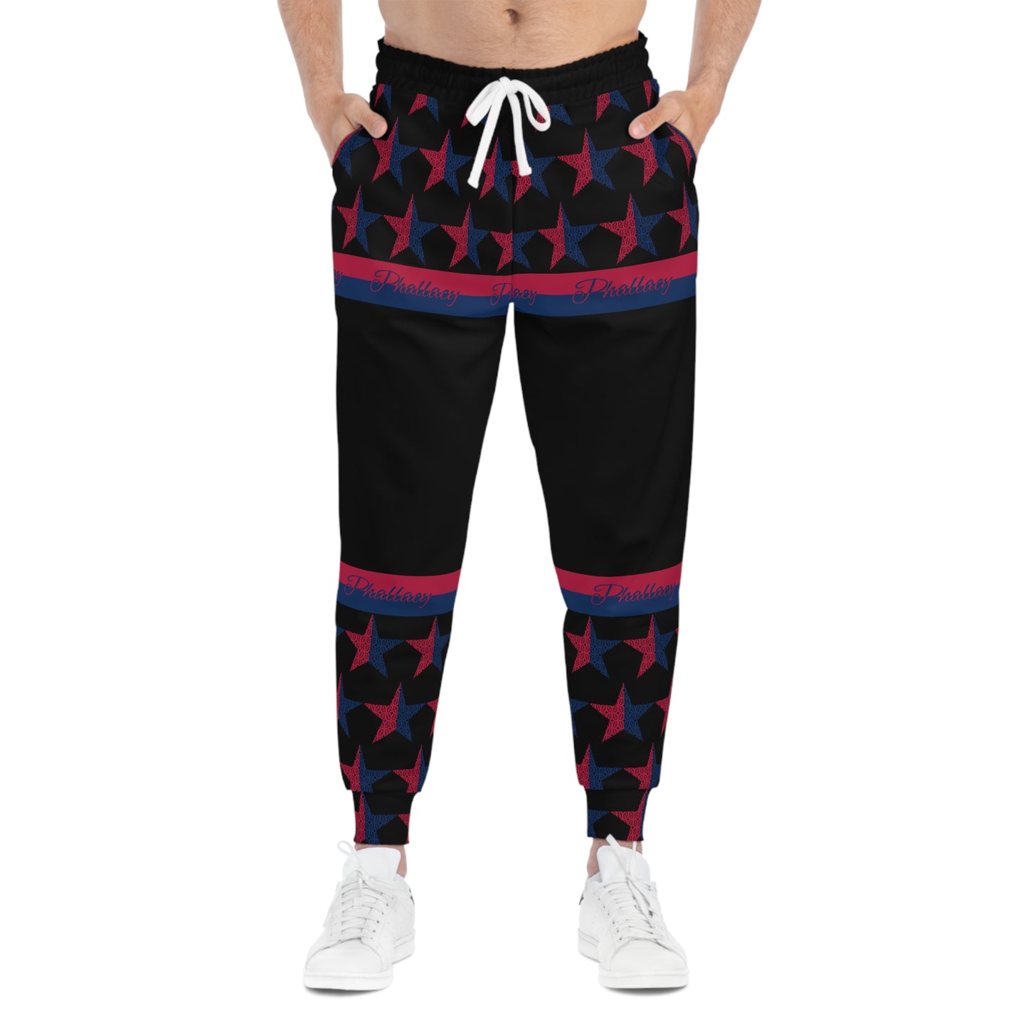 Phallacy Star Designer Unisex Athletic Joggers