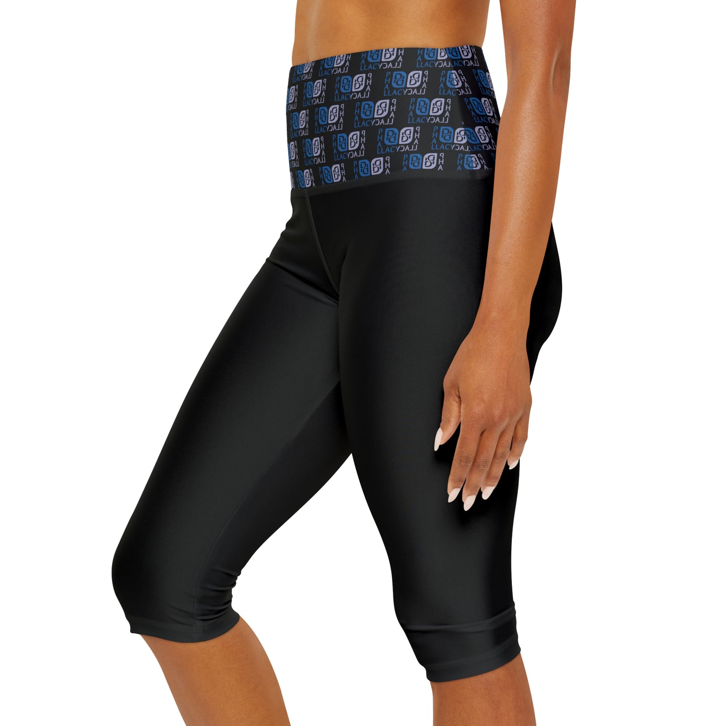 Phallacy Balance Designer Yoga Capri Leggings