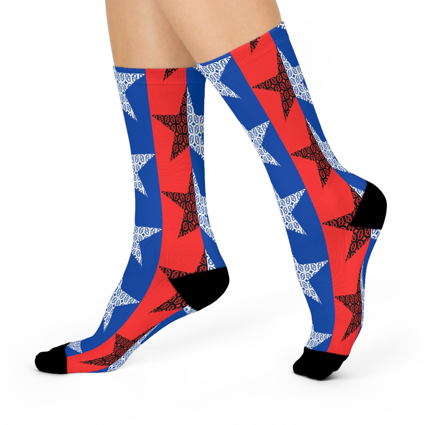 Phallacy Star Designer Cushioned Socks