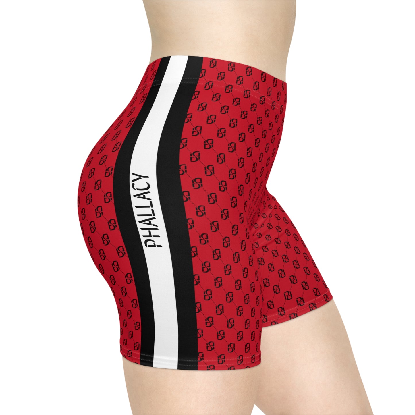 Phallacy Designer Women's Biker Shorts