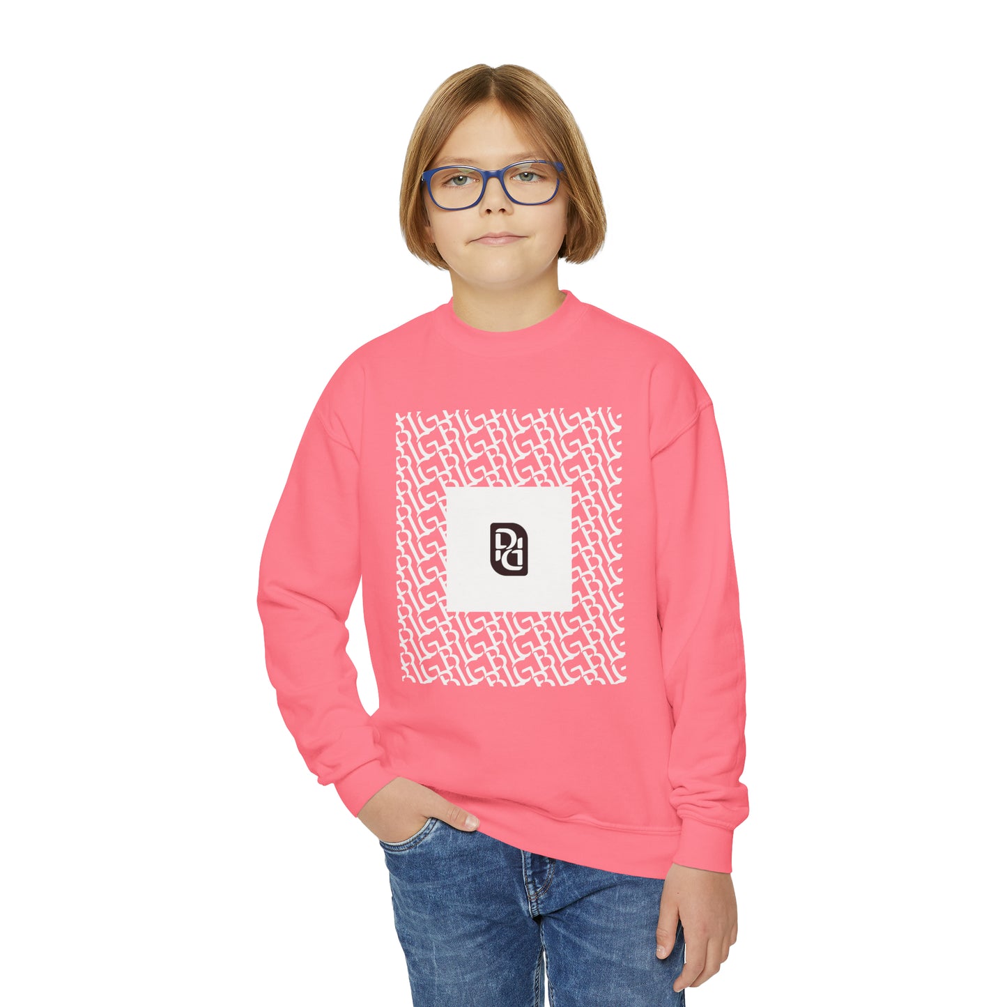 Phallacy BIG Designer Youth Crewneck Sweatshirt