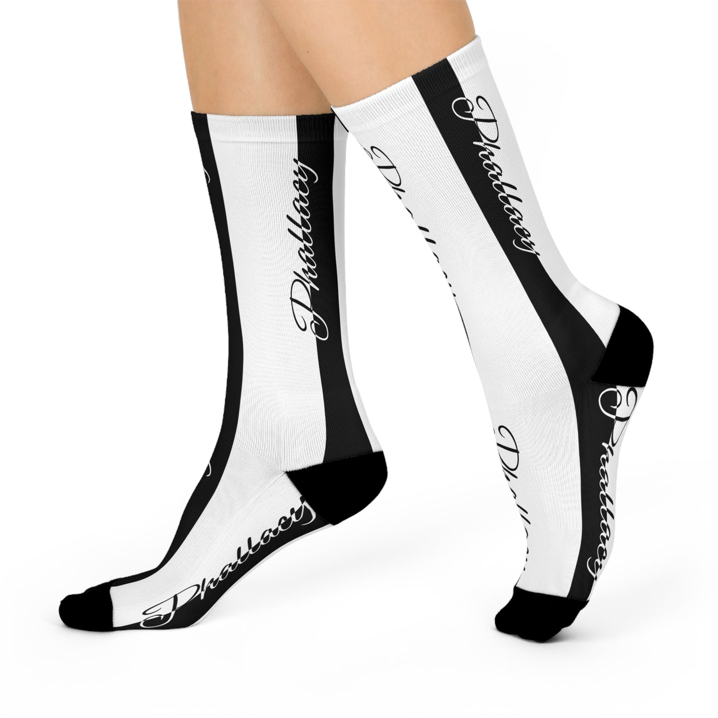 Phallacy Signature Designer Cushioned Crew Socks