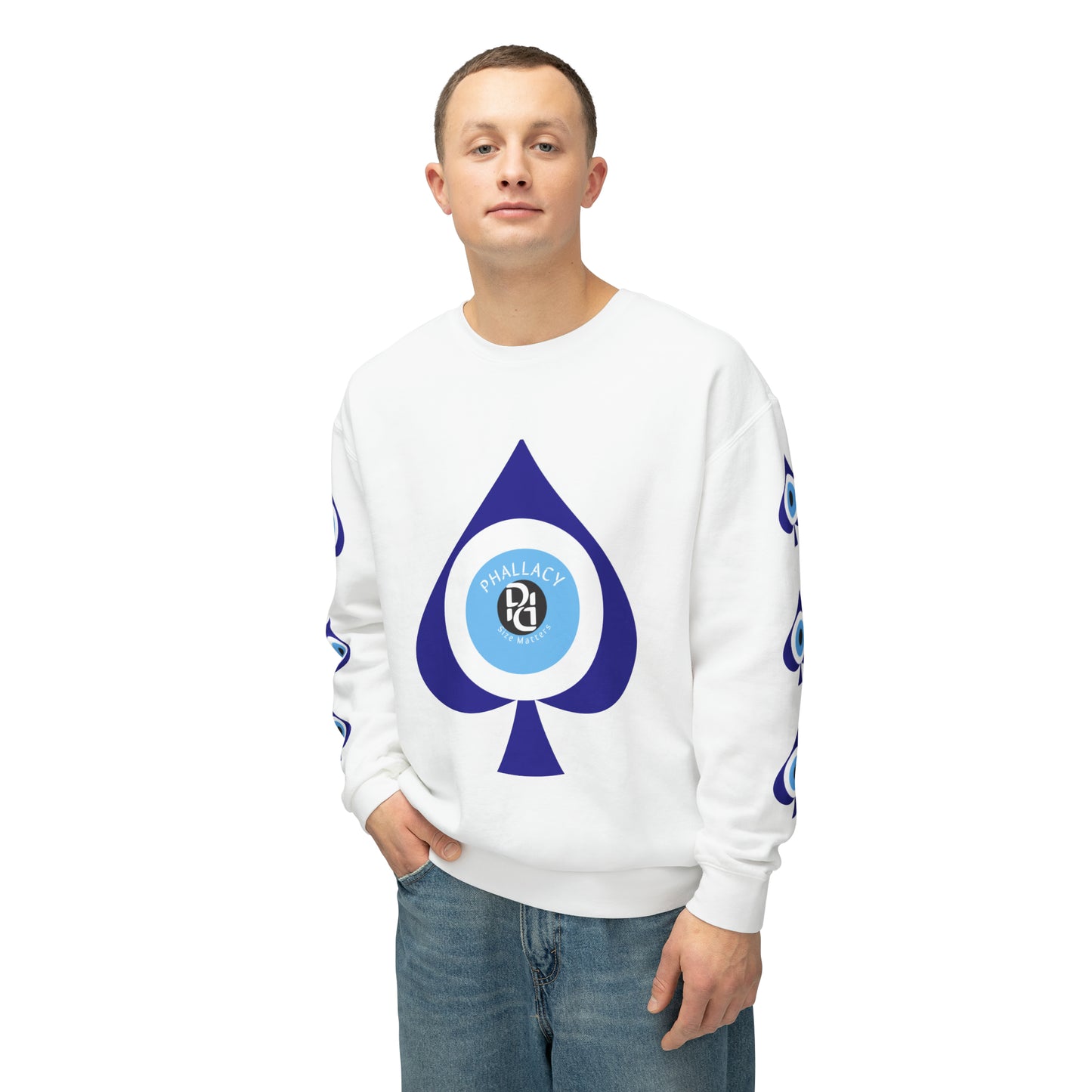 Phallacy Designer Unisex Lightweight Sweatshirt