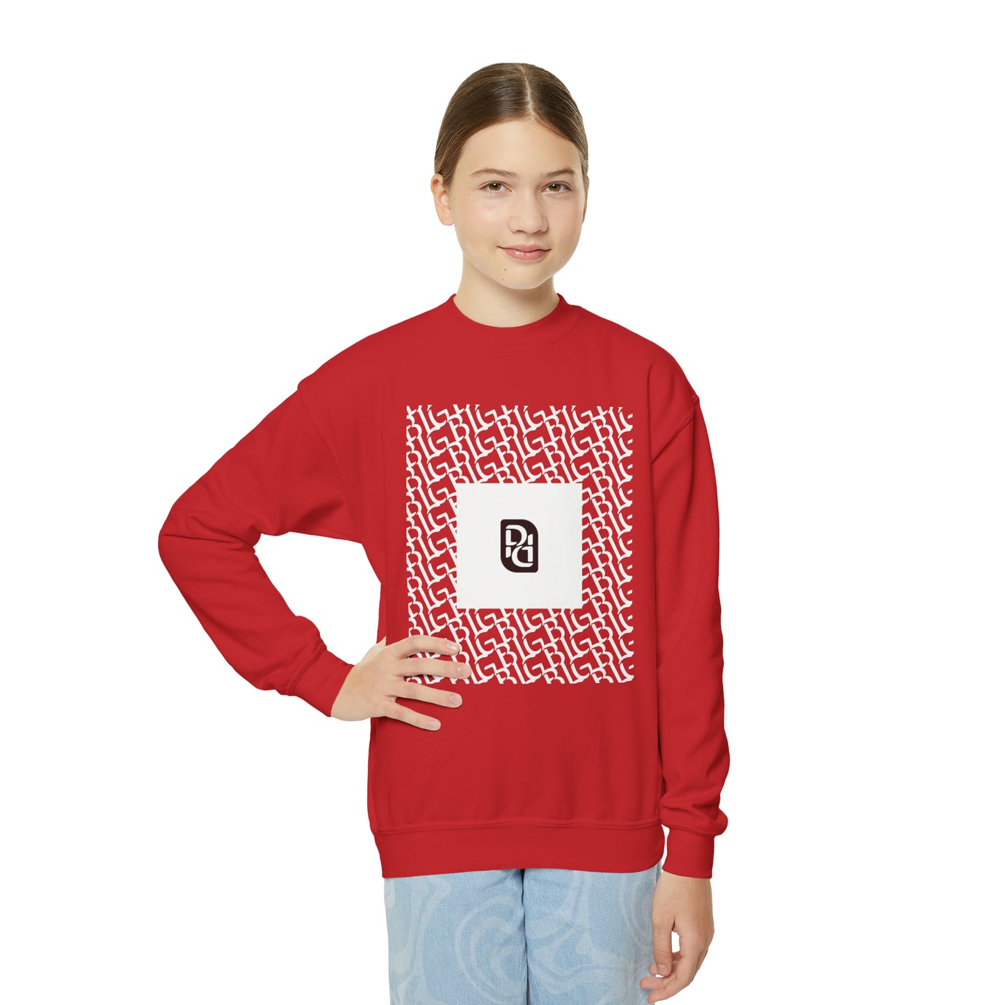 Phallacy BIG Designer Youth Crewneck Sweatshirt