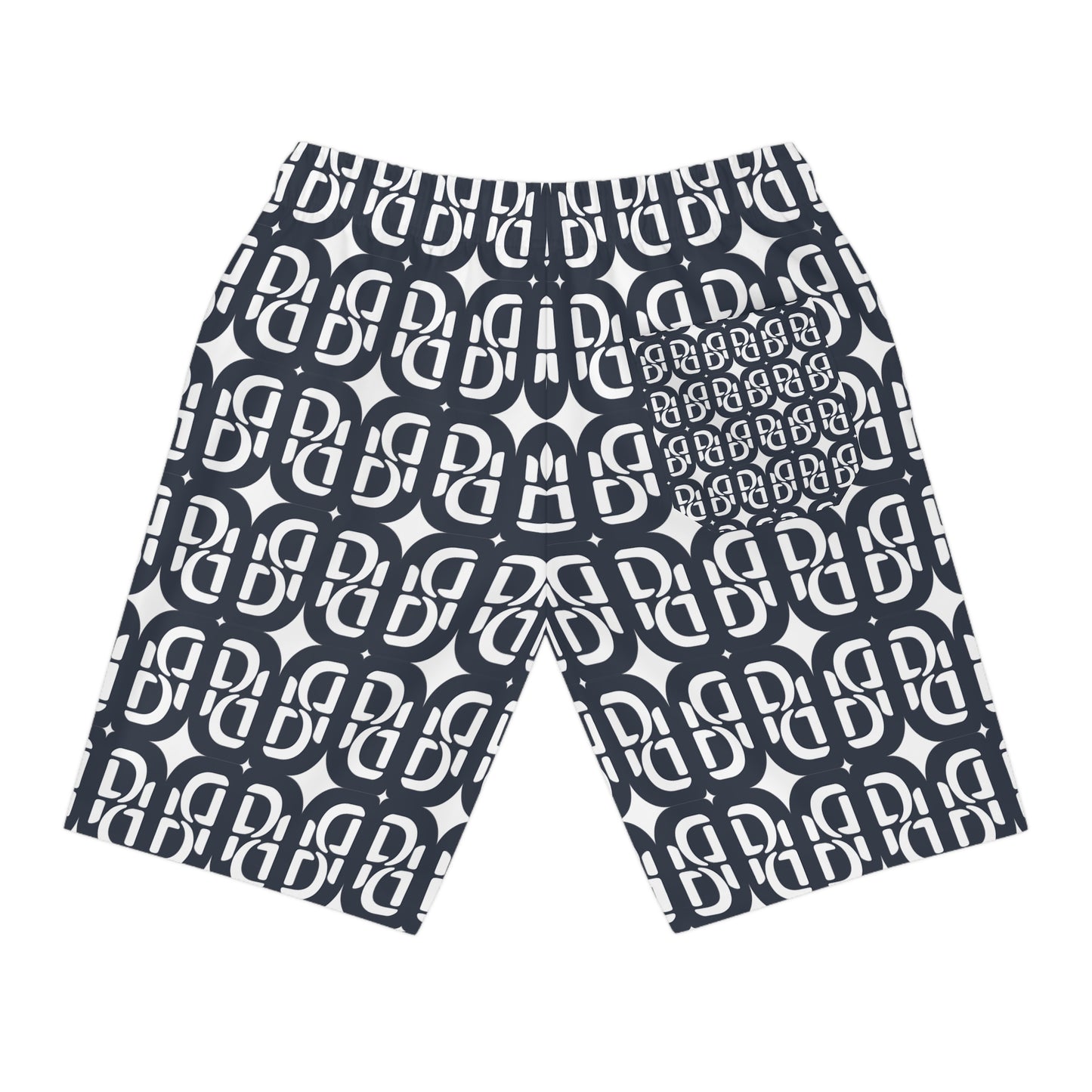 Phallacy Monogram Designer Men's Athletic Shorts