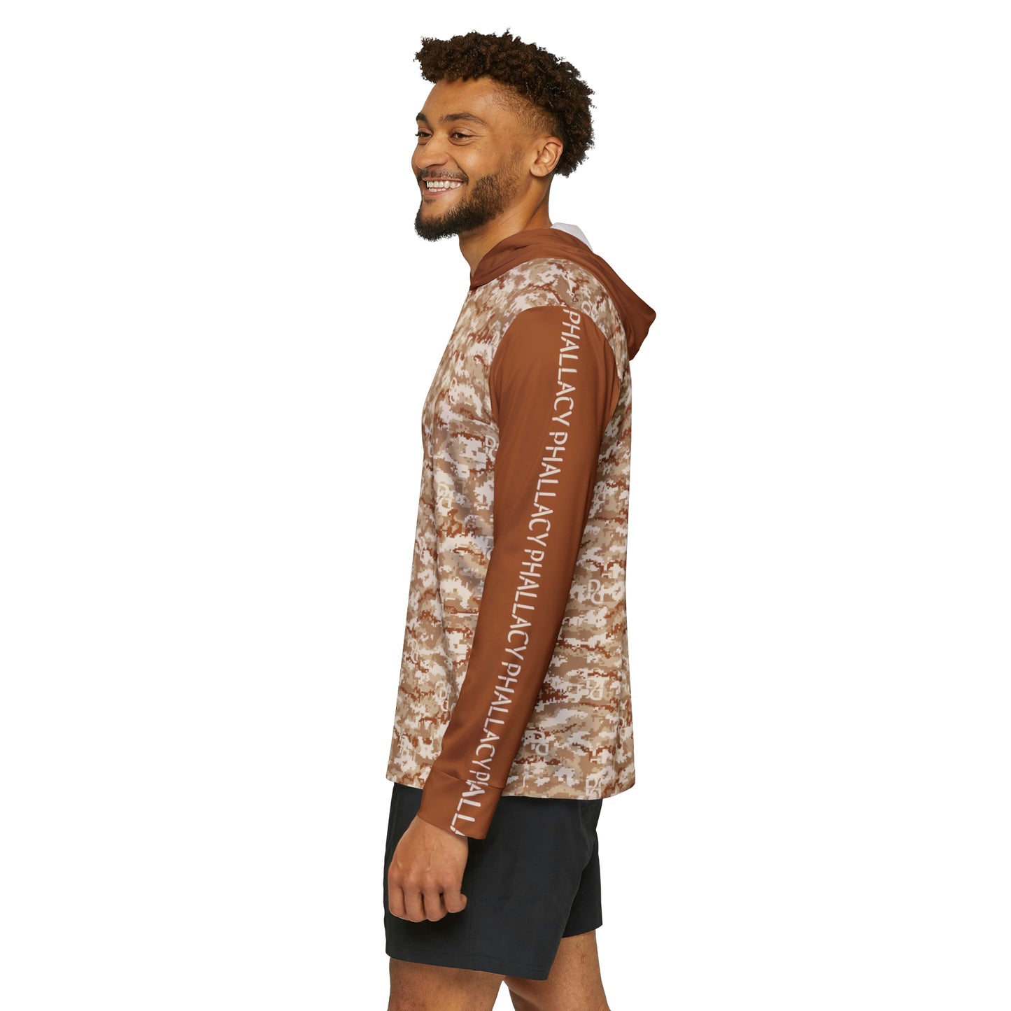 Phallacy Camo Designer Men's Sports Warmup Hoodie