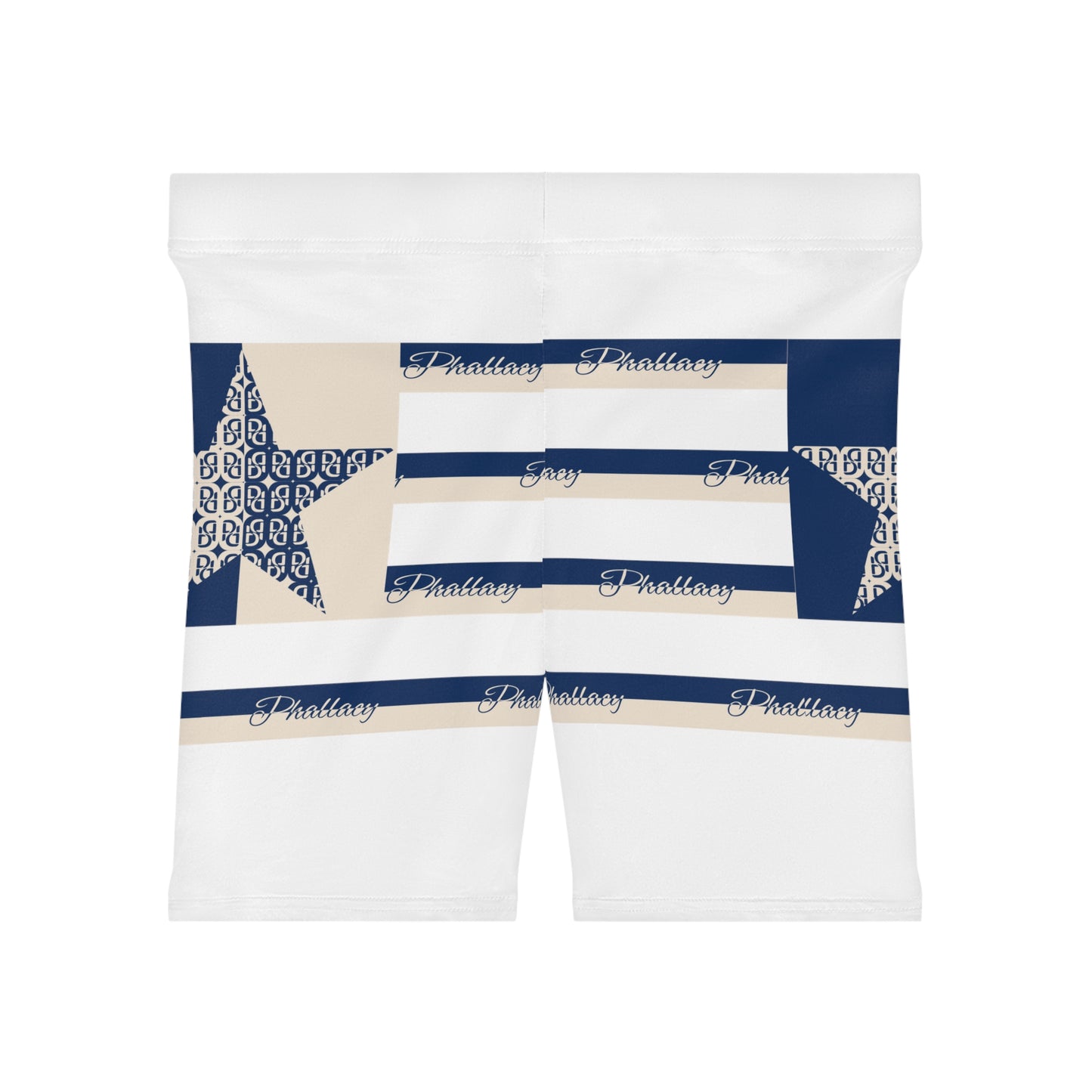 Phallacy Flag Designer Women's Biker Shorts